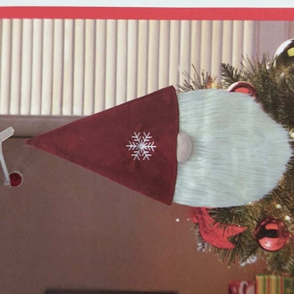 Holiday Time Giant Gnome Tree Topper - Picture 8 of 8
